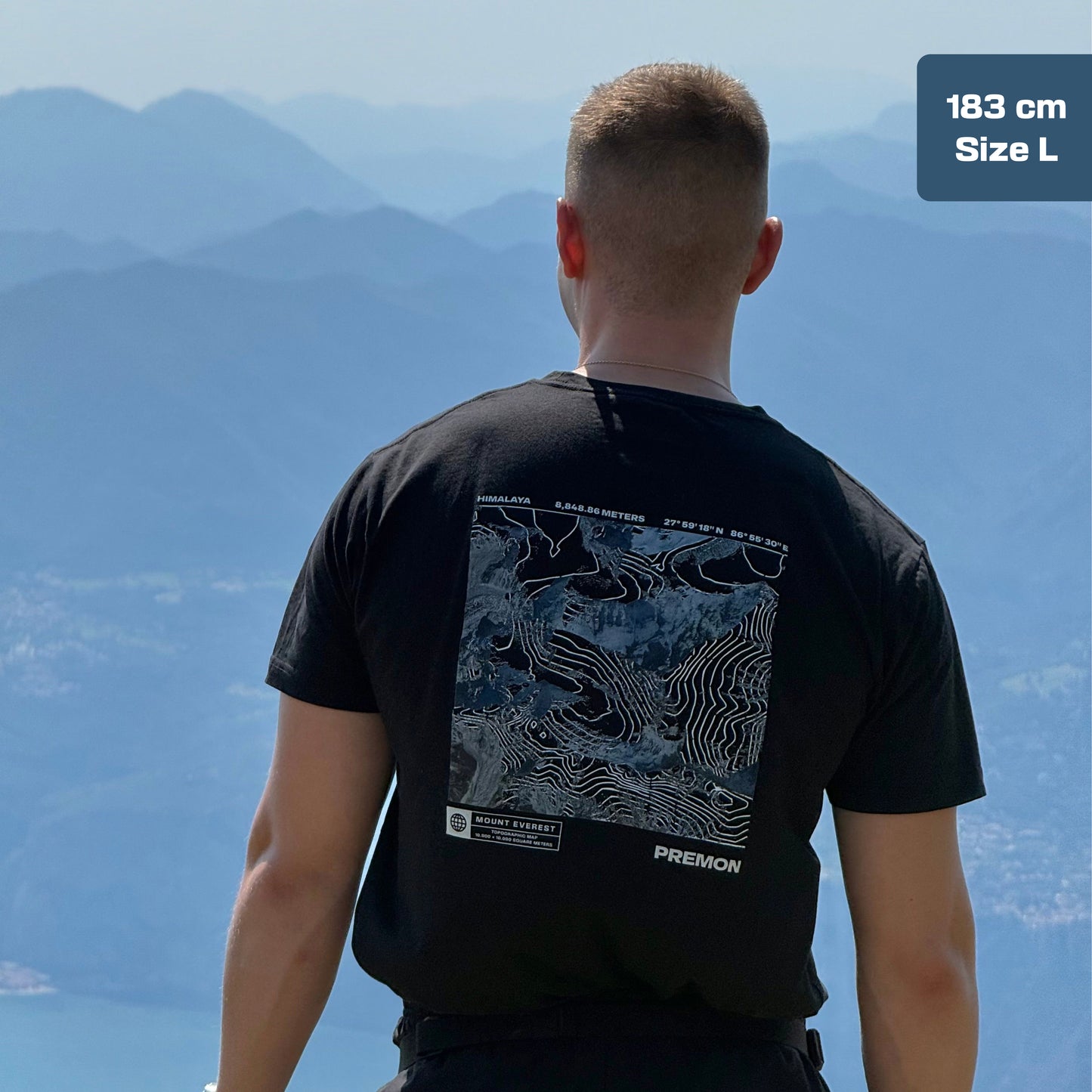 T-shirt with Everest Print