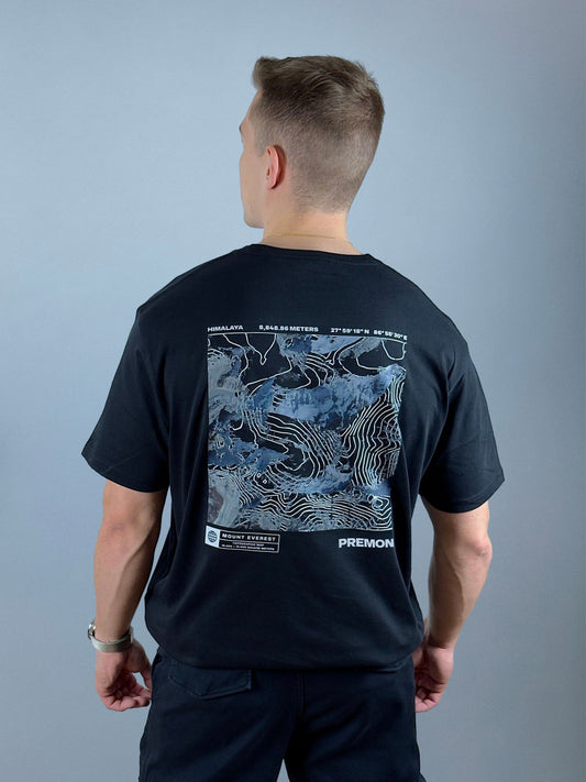 T-Shirt mit Everest-Print