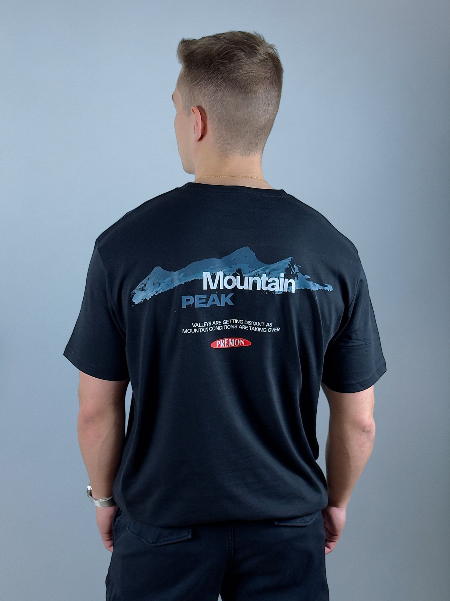 T-shirt with MountainPeak Print