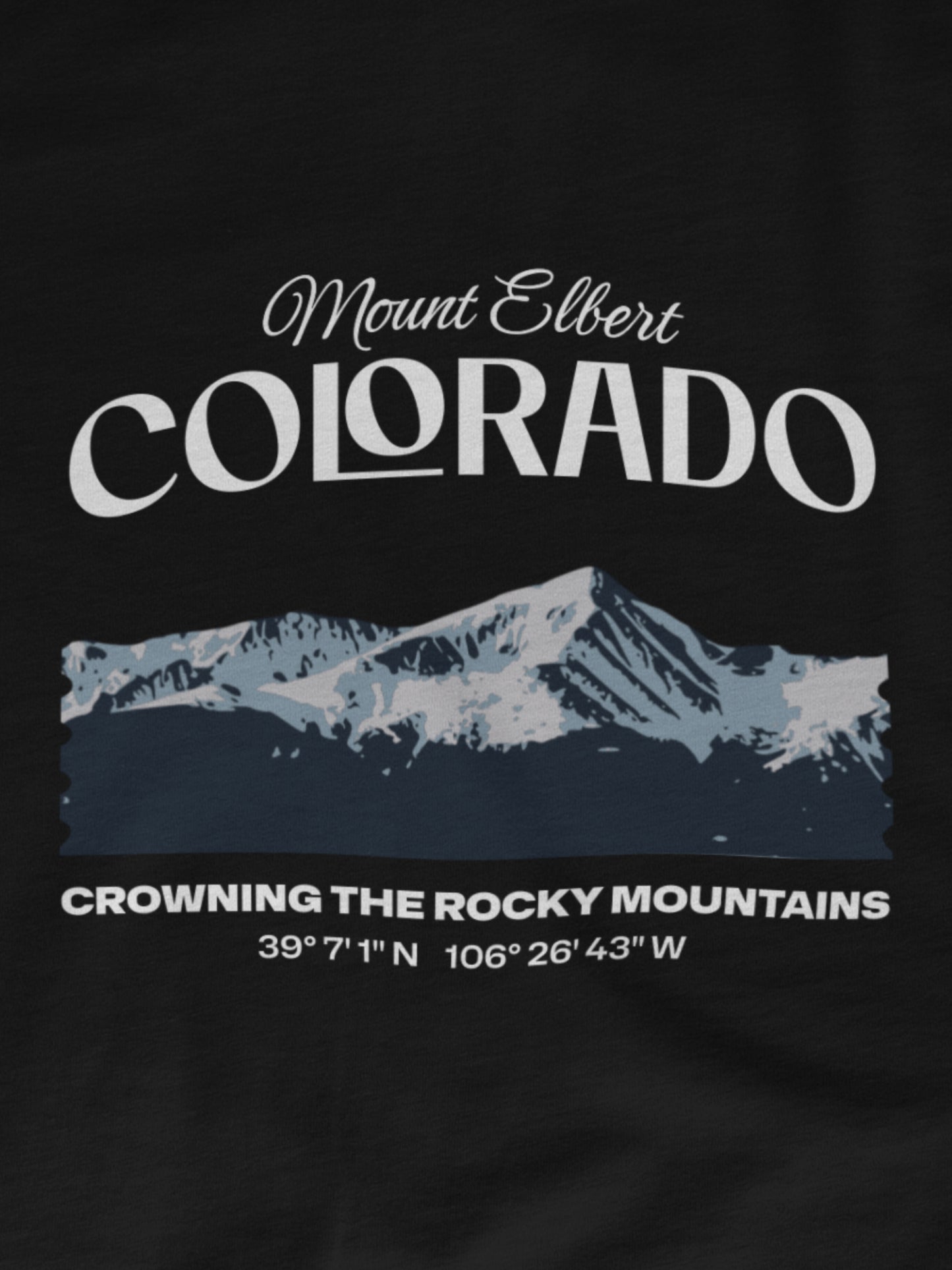 T-shirt with Elbert Print