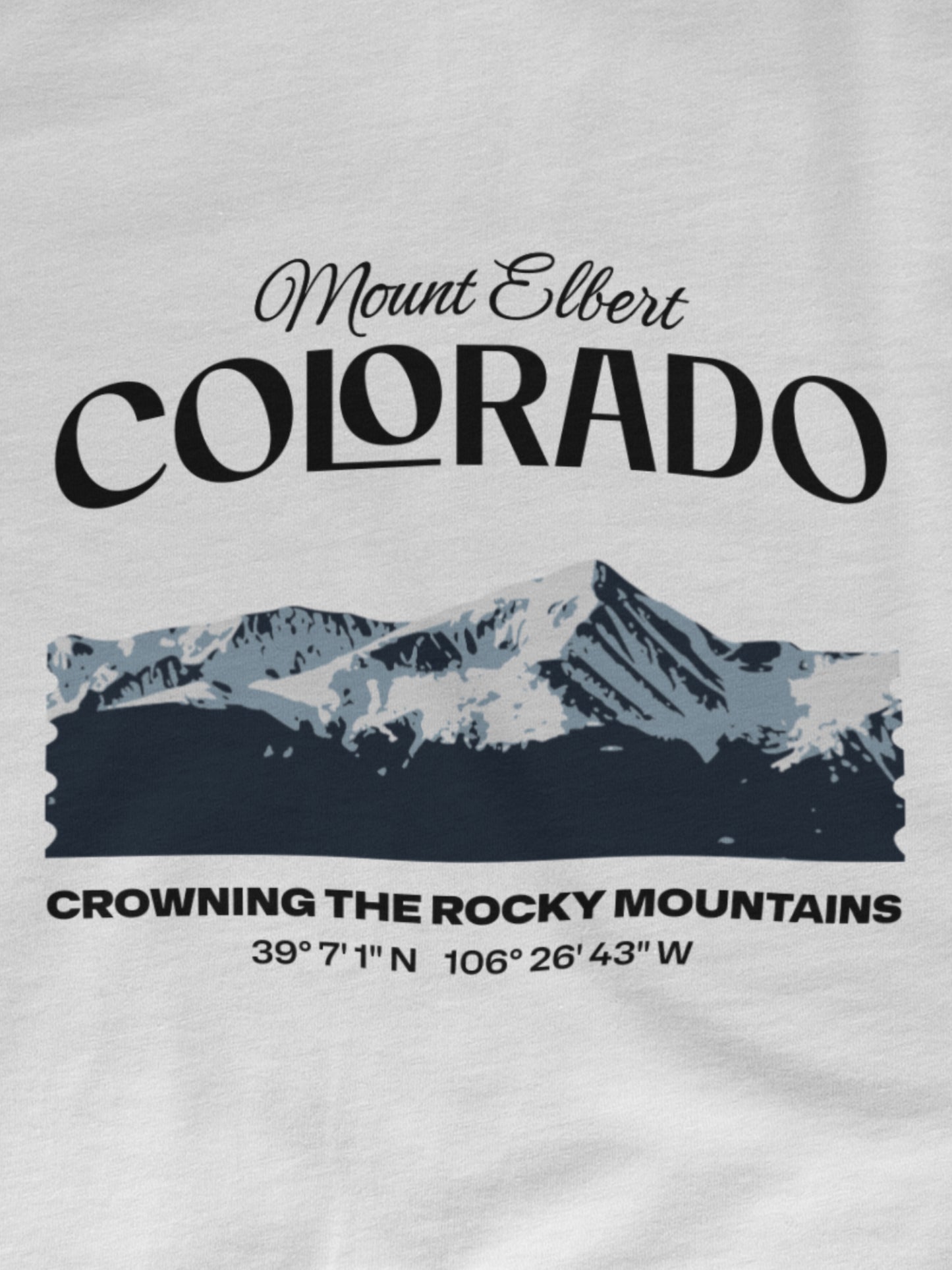 T-shirt with Elbert Print