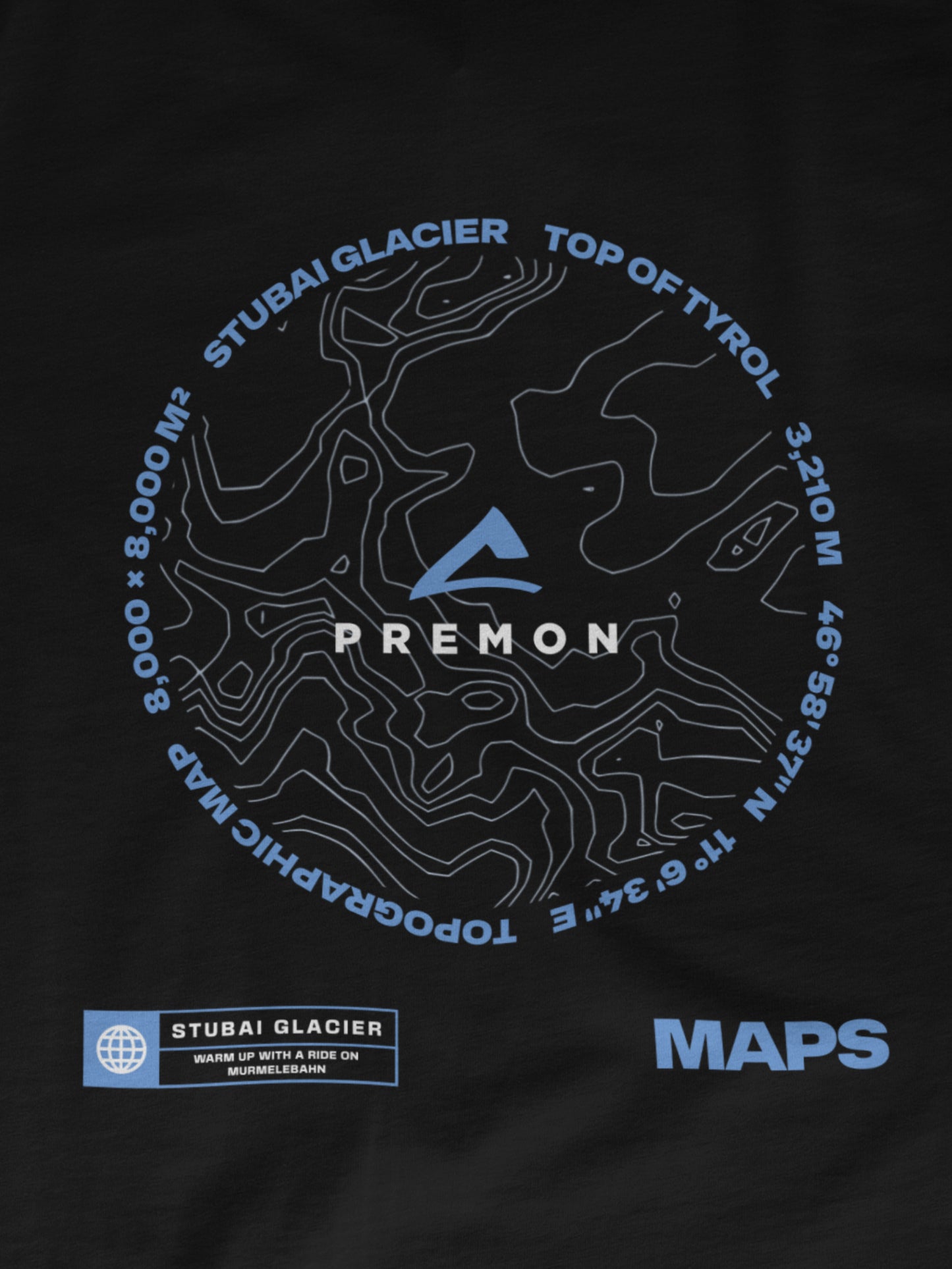 T-shirt with Stubai Print